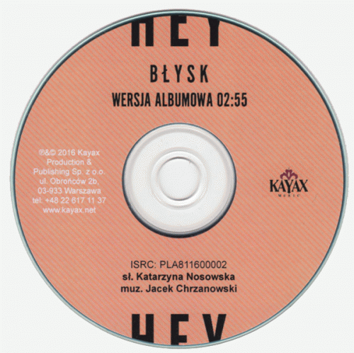 Hey (PL) : Błysk (Single)